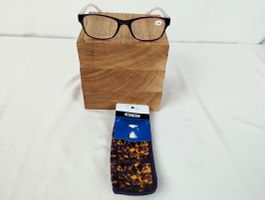 Lesebrille mit Etui (Stärke +2.00)