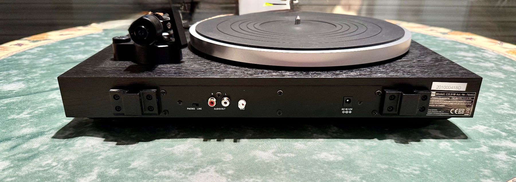 Dual Giradischi: Turntable Dual CS 518 – Usato da BULLE venduto da Allfaws 1