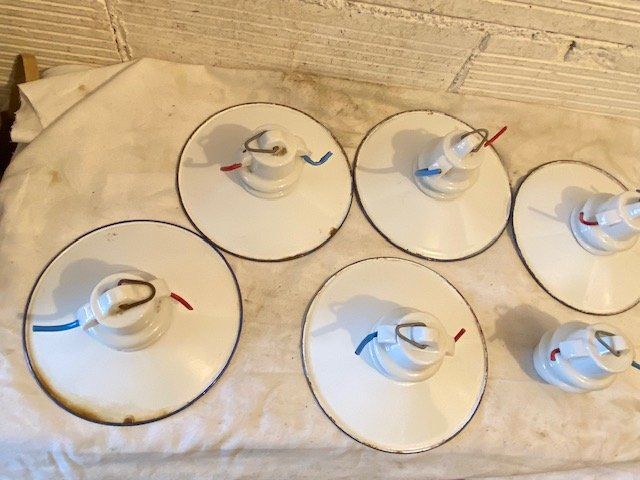 Lampes: 5 X ALTE  STALLLAMPEN – D'occasion à Chur par silbermon 8
