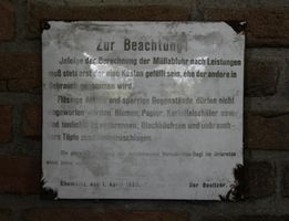 Emailschild "Müllabfuhr"