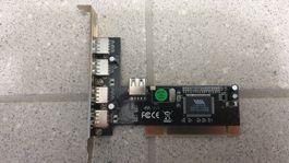 Karte mit 5 USB-Anschlüssen