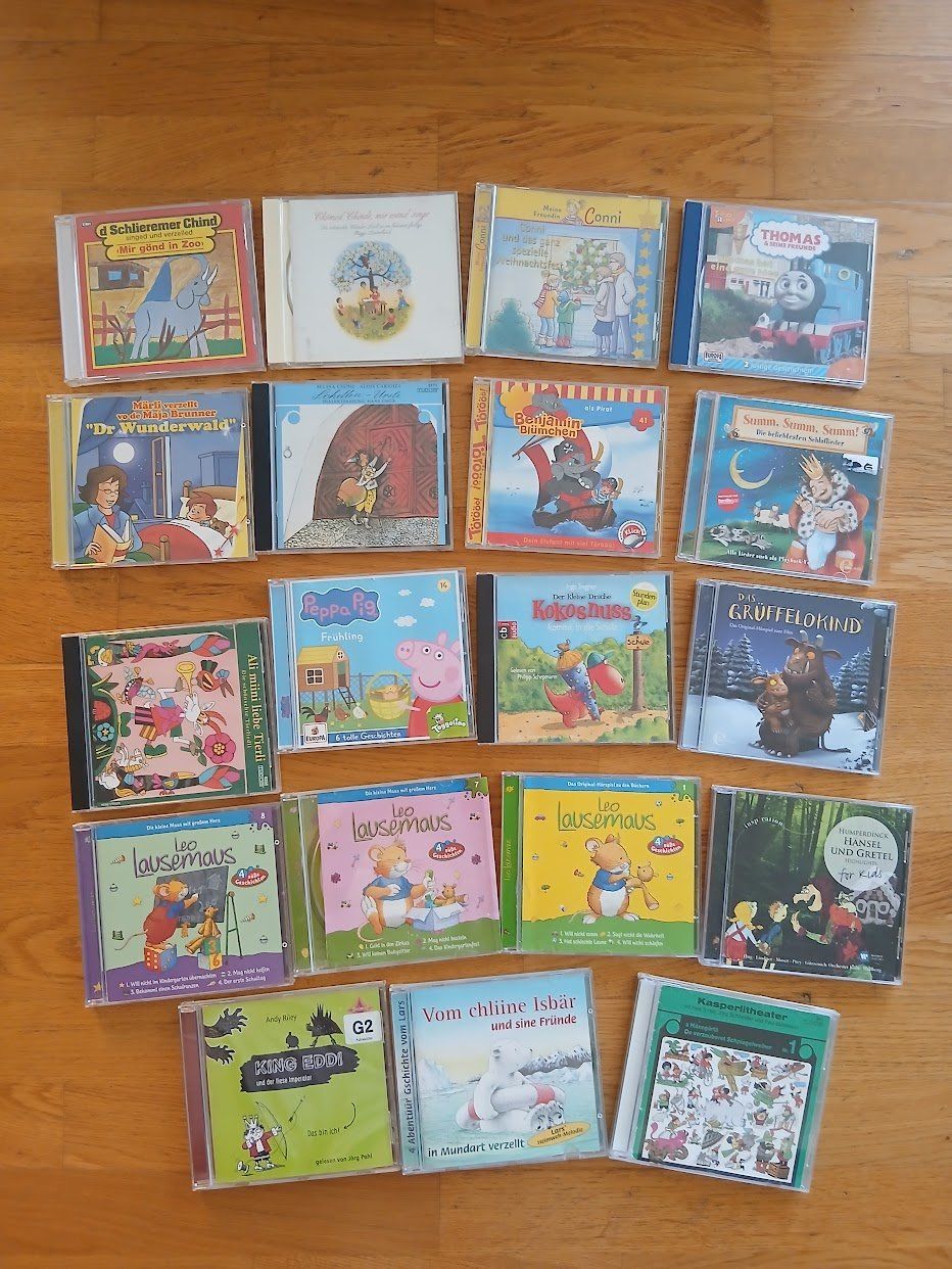 CD: 19 Stk. Kinder Cds – Usato da Dübendorf venduto da Fip05
