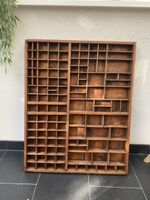Alter Setzkasten, gross, Holz, Vintage, Rarität! 50x80cm