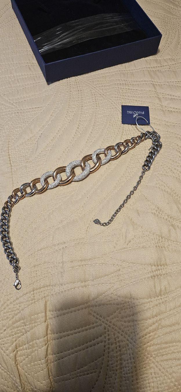Swarovski Catenine: Swarovski Kette, neuwertig, mit Box – Nuovo e nell'imballaggio originale da Hellbühl venduto da Oki_doki 5