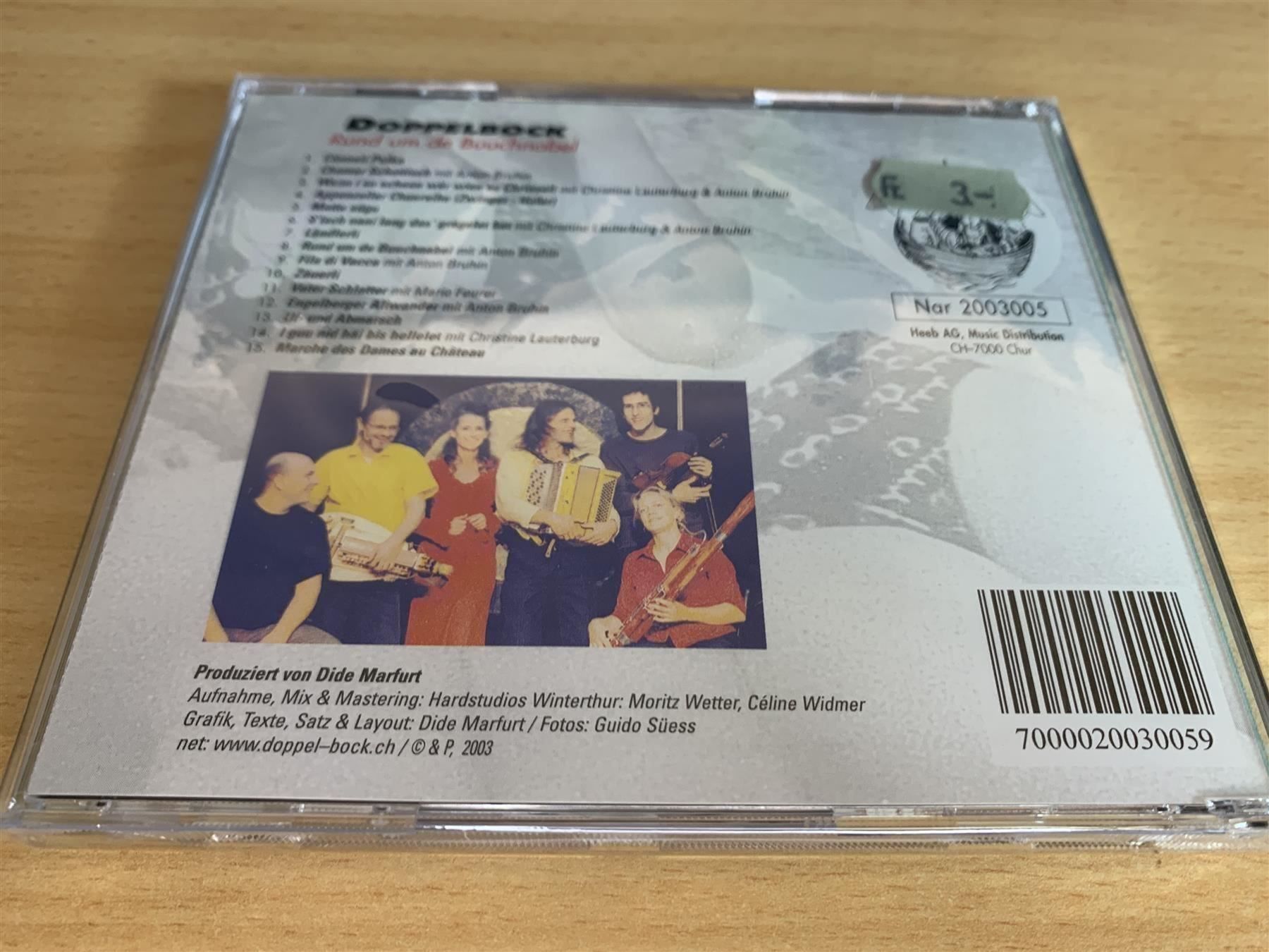 CD: Doppelbock - Rund Um De Buuchnabel - Neu – Nuovo e nell'imballaggio originale da Rikon im Tösstal venduto da Alpenmutz 1