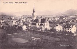 Laufen // 1916 Römisch-katholische Kirche damals noch Bern