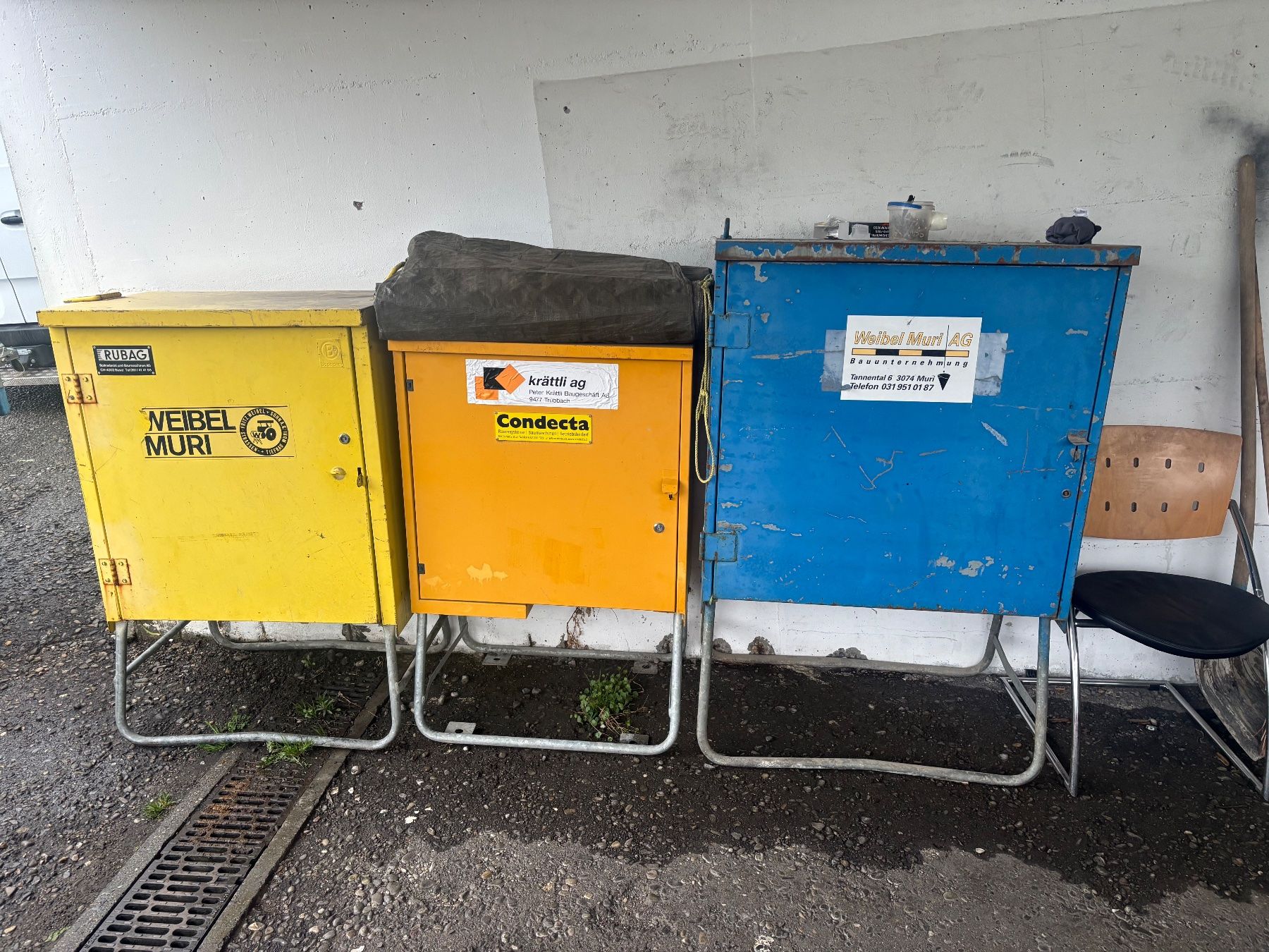 Elettrotecnica: 3 Stck Stromkasten für Export – Usato da Goldach venduto da betonsprtzer