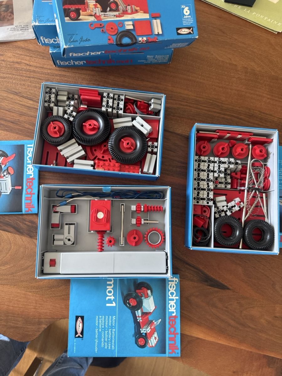 Fischer Kit di costruzioni: Fischer Technik3 Kästen – Usato da Sursee venduto da Dersempacher 1