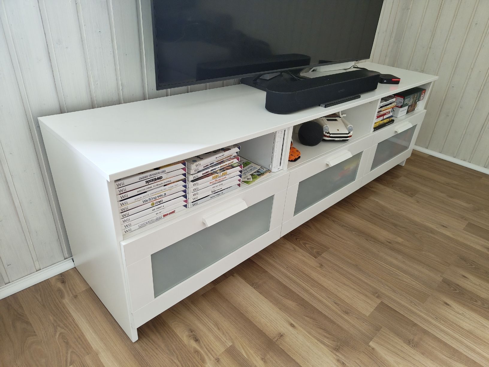 Mobili TV: TV-Möbel, Weiss Leichte Gebrauchsspuren – Usato da Winterthur venduto da Dario4444 4