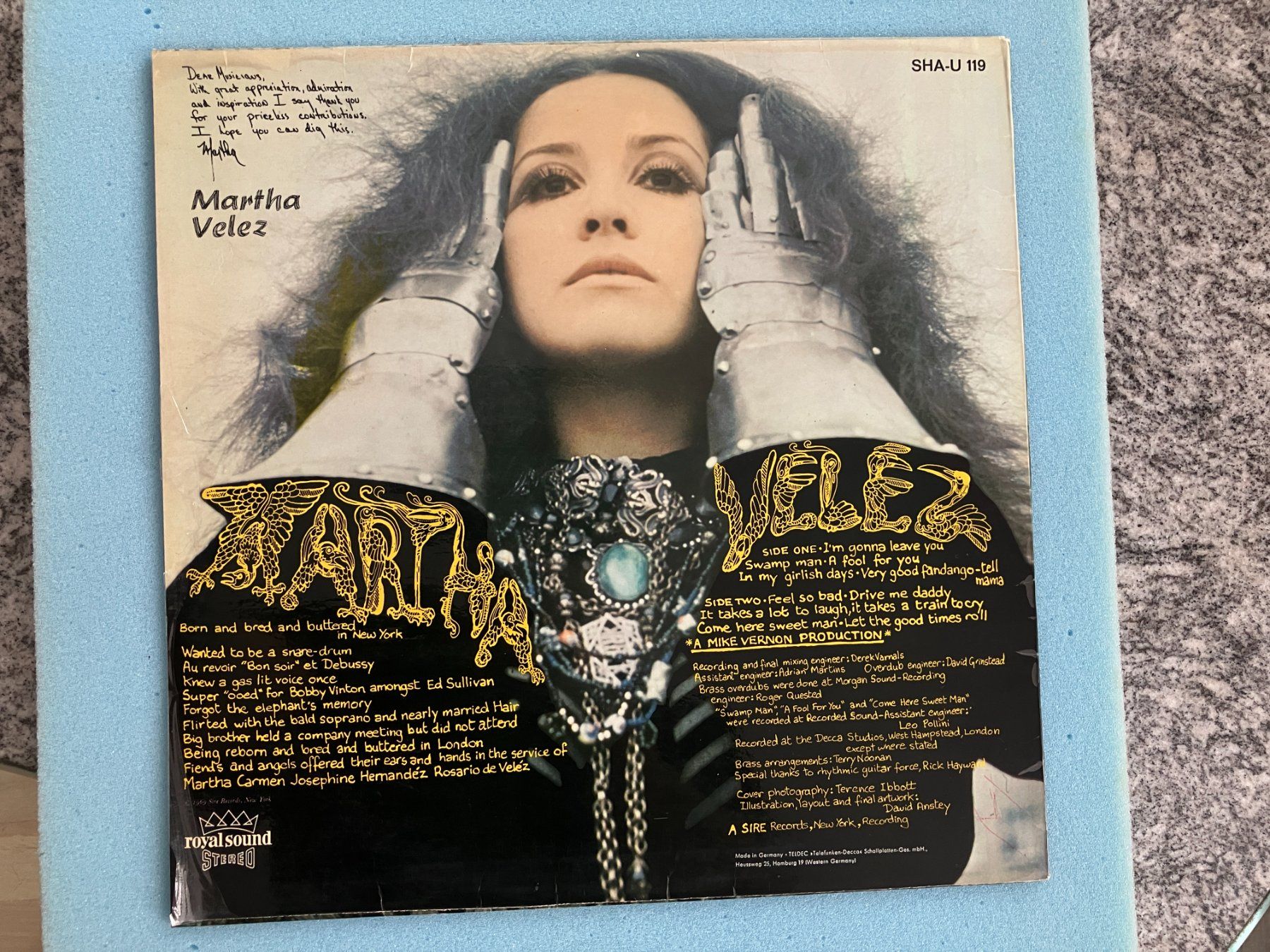 Schallplatten: Martha Velez – Gebraucht aus Aarwangen von Jukebox3 2