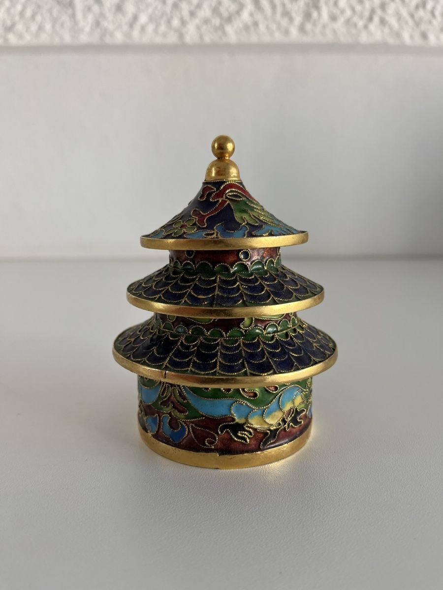 Tutte le decorazioni: Pagode Cloisonne – Usato da Wetzikon ZH venduto da seli03 1