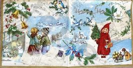 Serviette kinder 25x25 (w246) 2Stk.