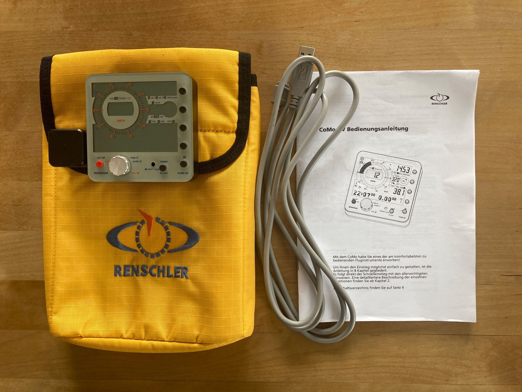 Flug- & Drachensport: GPS Vario Renschler CoMo AV – Gebraucht aus Jenins von  1