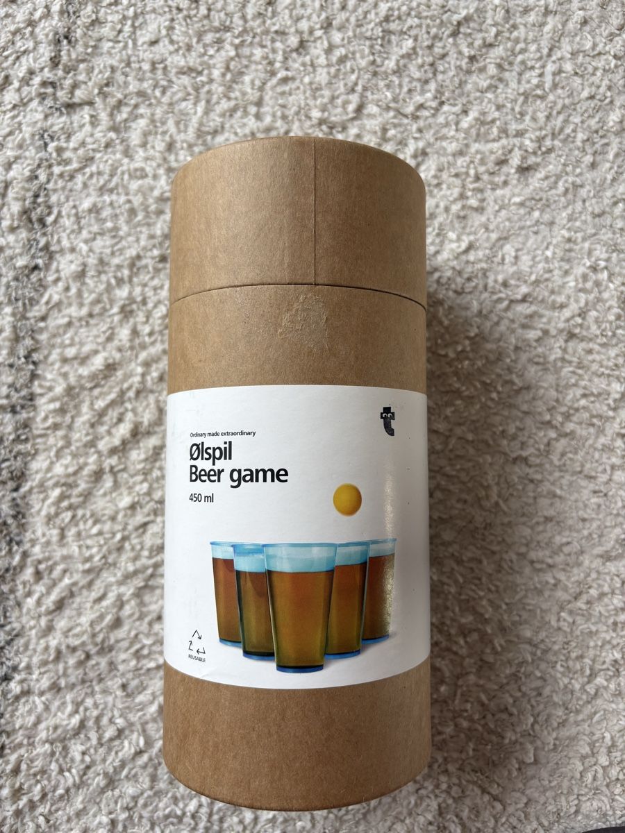 Jeux: Reusable beer Pong Game - Never used  – Neuf avec emballage d'origine à Dübendorf par noe_9mkd