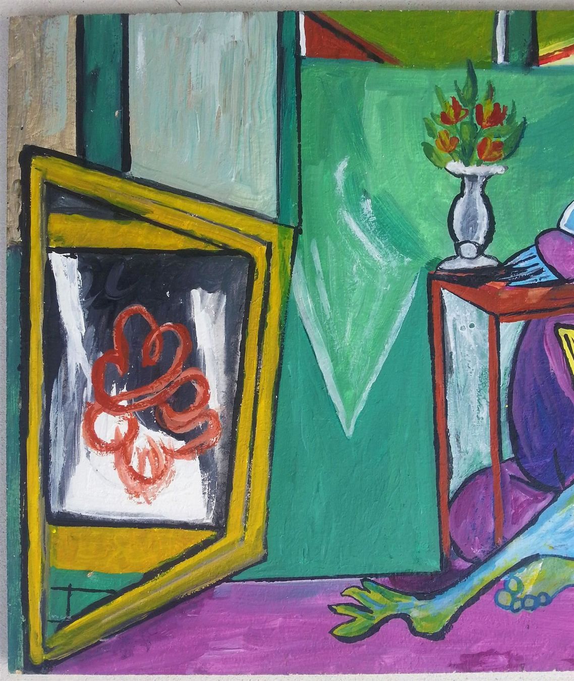 Dipinti: Ölgemälde NACH Picasso, 65x50 cm – Usato da Oberriet SG venduto da ganesh435 4