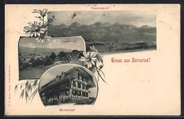 Oberbalm, Gruss aus Borisried, Gasthaus 