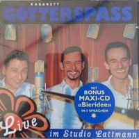 2-CD Kabarett Götterspass - Live Studio Lattmann (1994)