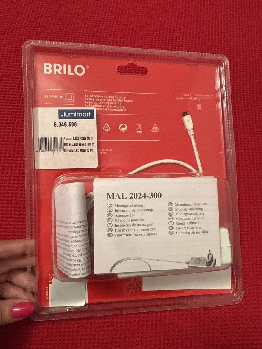 Coop Ghirlande e barre luminose: NEU***BRILO LED STRIPE***NP 99.-CHF***SEHR SPEZIELL*** – Nuovo e nell'imballaggio originale da Zürich venduto da Ceca52 3