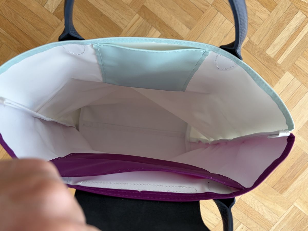 Borse da donna: Shopper Lila/hellblau – Nuovo (secondo la descrizione) da Muttenz venduto da stoeberi01 3