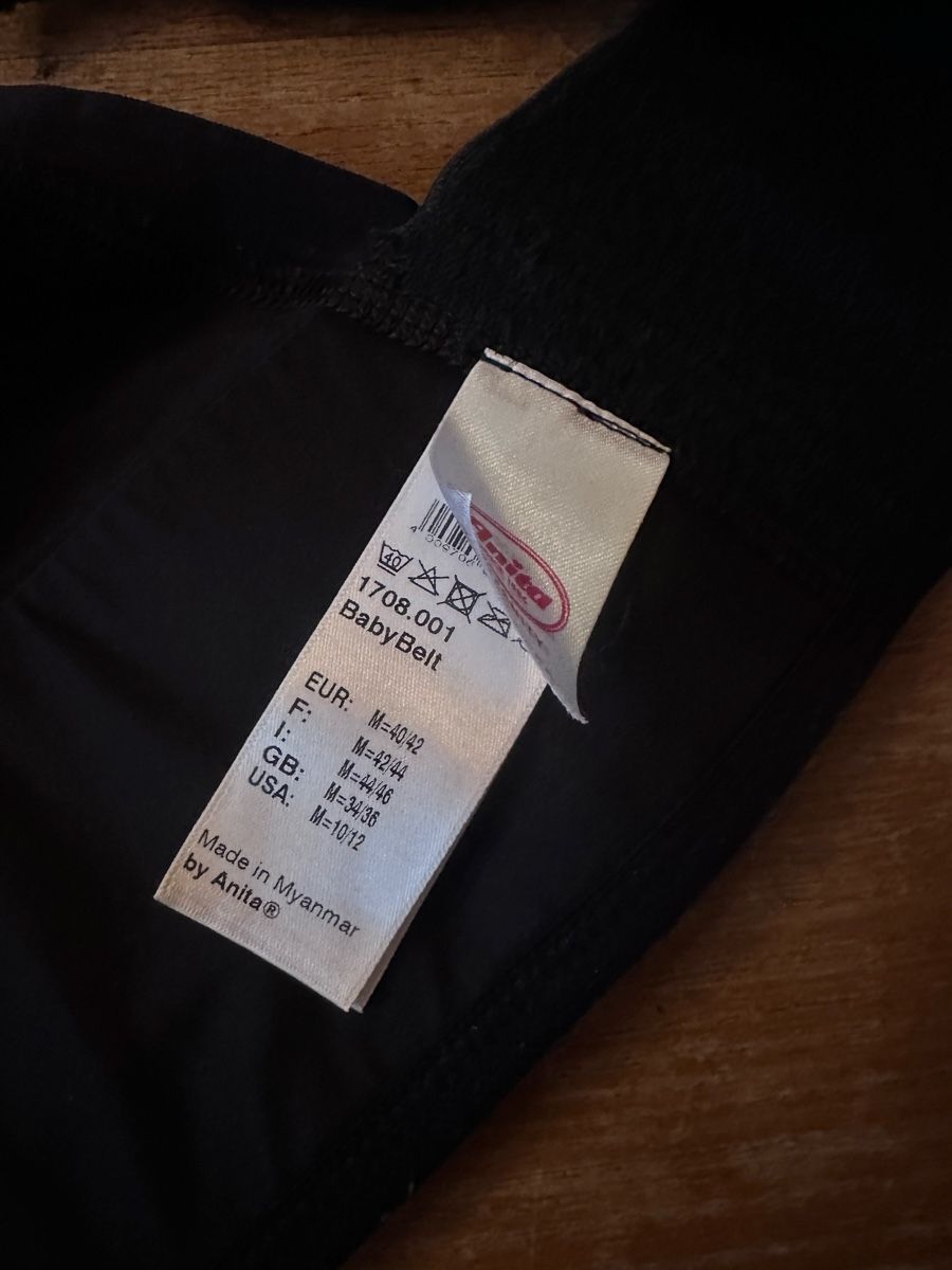 Cinture: Schwangerschaftsgurt schwarz Gr. M – Usato da Münsingen venduto da Secondhand89 1