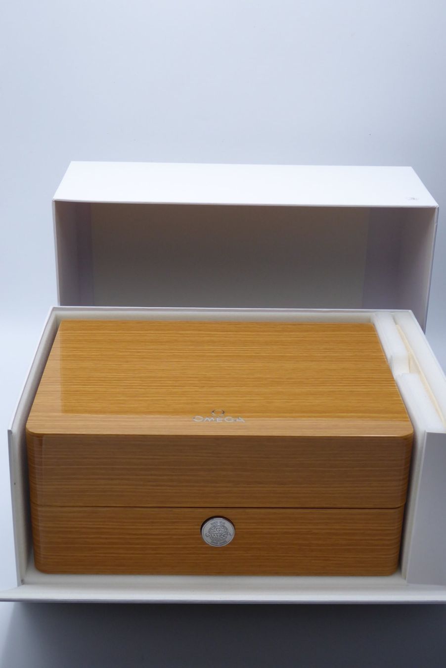 Omega Scatole porta orologi: Omega Seamaster/speedmaster box for watch – Nuovo (secondo la descrizione) da Geneve venduto da adr_xk6n