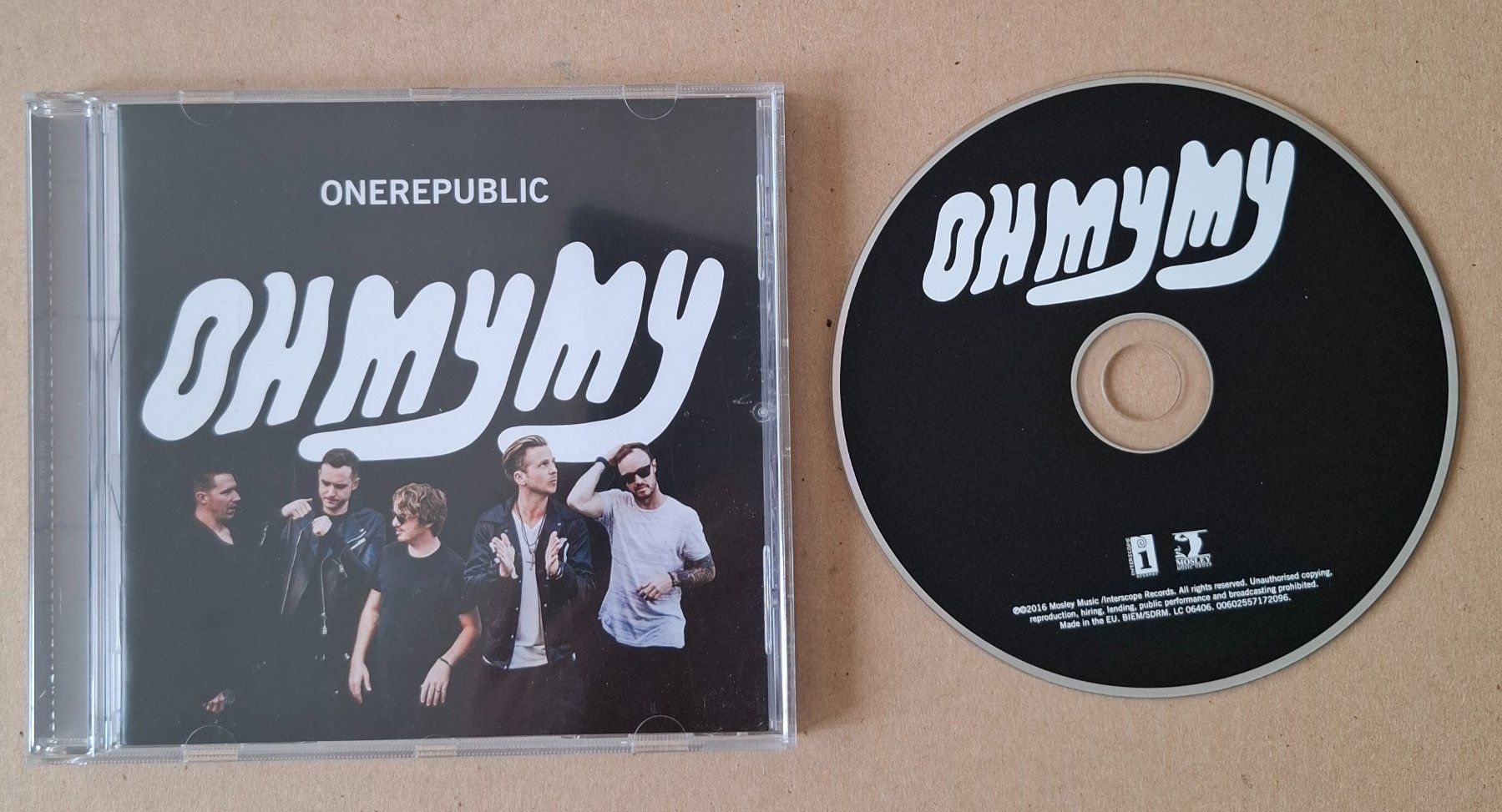CD: CD: ONE REPUBLIC - Oh my My - 2016 – Usato da Wil SG venduto da Clanx