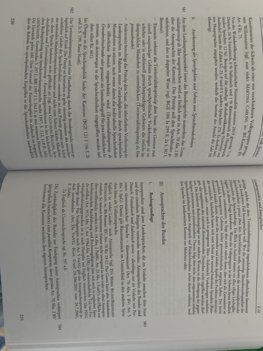 Bücher: Staatsrecht der Schweizerischen Eidgenossenschaft – Neu (gemäss Beschreibung) aus Kreuzlingen von cheaferfest 1
