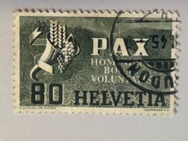 1945, PAX, ZNr. 269, gestempelt