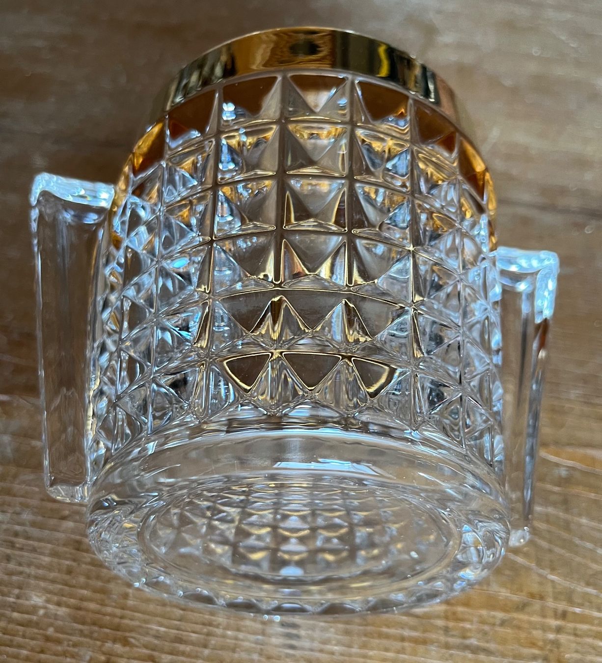 Altro: Eiskübel Glas mit breitem Goldrand – Nuovo (secondo la descrizione) da Muttenz venduto da Golden_Times 3