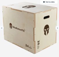 Plyobox GladiatorFit en bois neuve quasi neuve ***