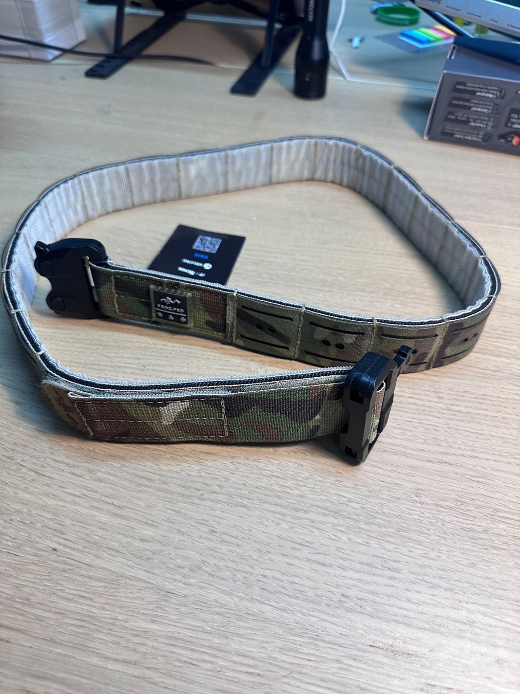 Gürtel: Ceinture tactique FROG PRO multicam XL – Neu und originalverpackt aus Villars-Ste-Croix von DarkWerx