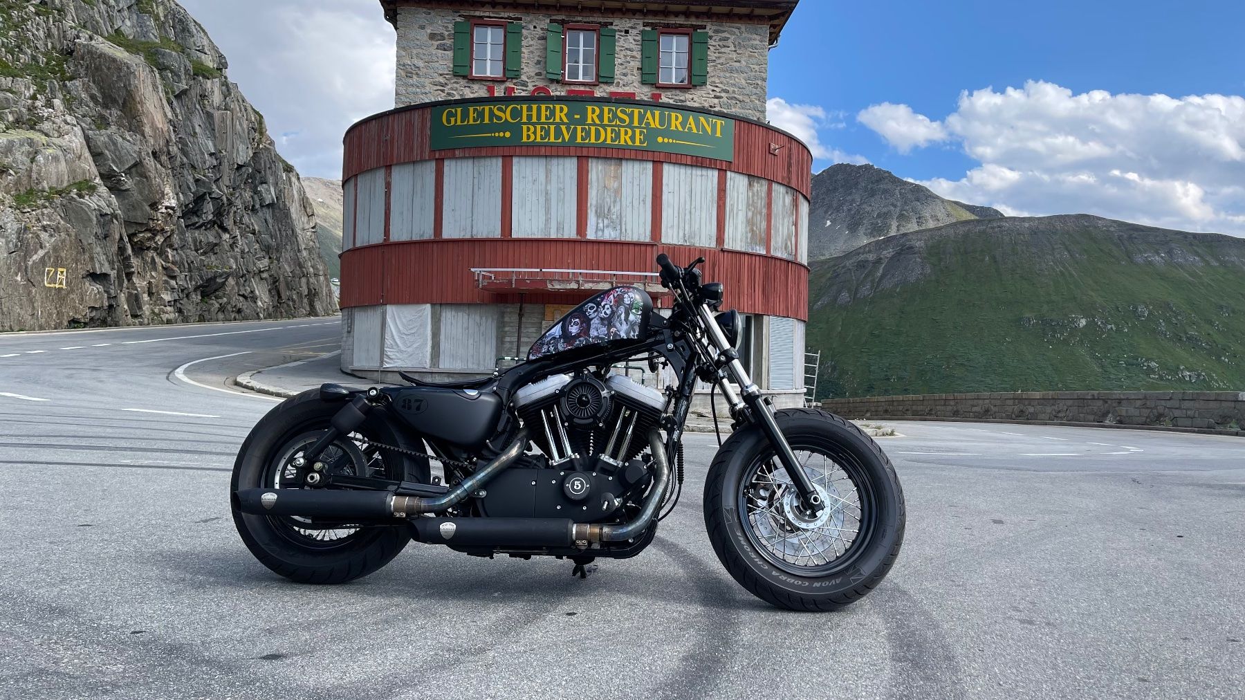Harley-Davidson Chopper: Harley Davidson 48 Sportster custom – Usato da Bern venduto da eb87 2