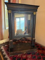 Specchiera impero con struttura in legno