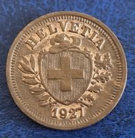 1 RAPPEN JAHR 1927 - SCHWEIZ / RAR