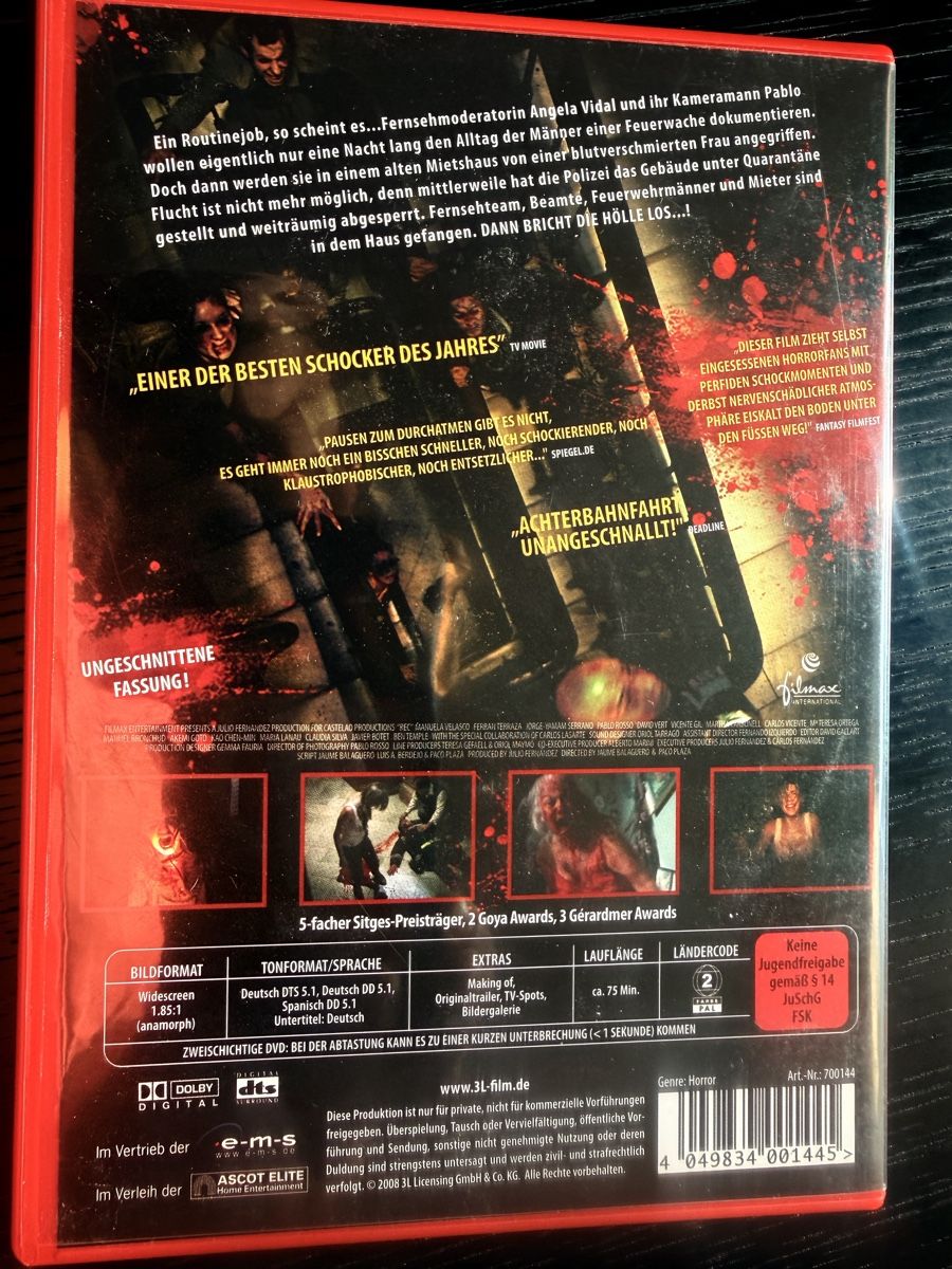 Alle DVDs:  [REC] guter Zustand – Gebraucht aus Lausen von EisAmStiel94 1