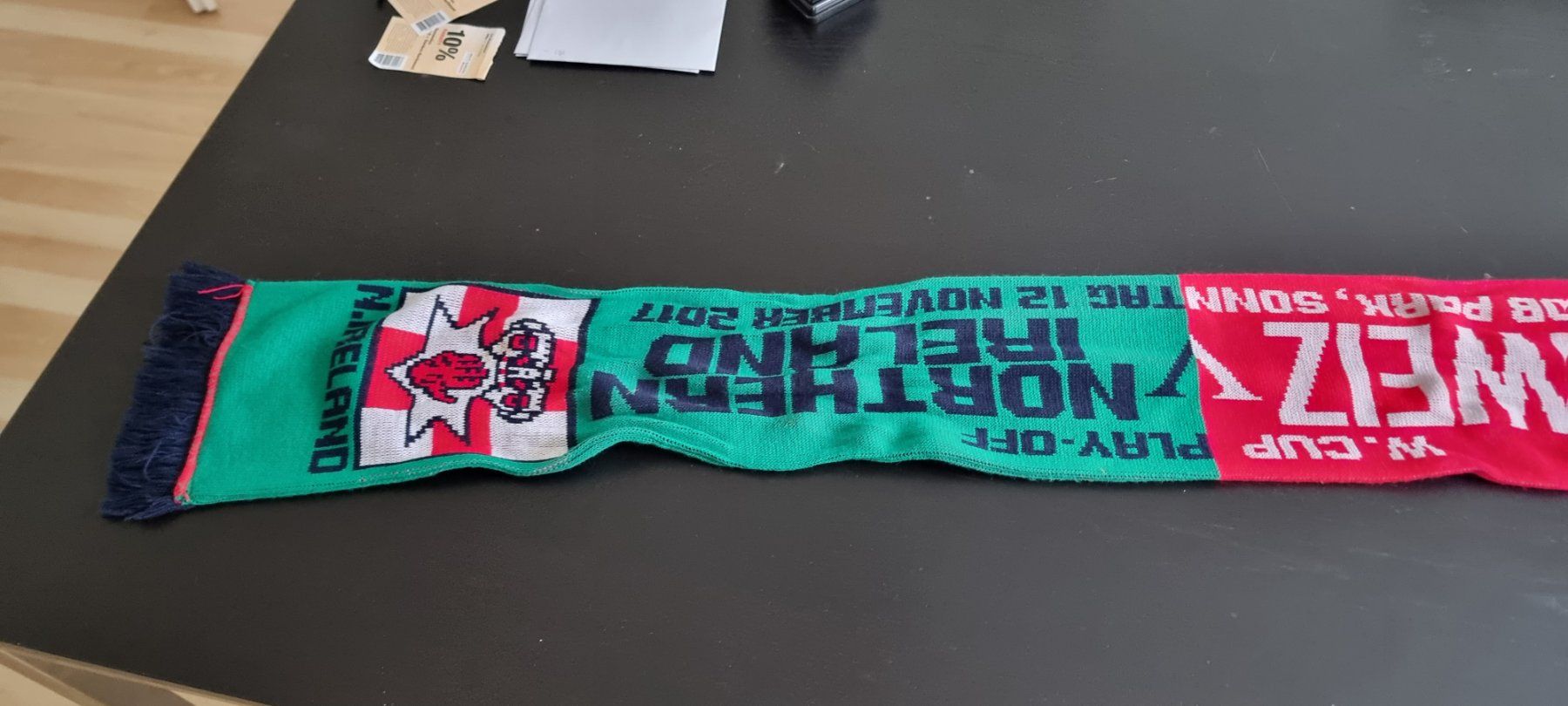 Foulards, Tücher & Schals: Schal Schweiz-Nordirland – Neu (gemäss Beschreibung) aus Oberengstringen von Jocker-80 1