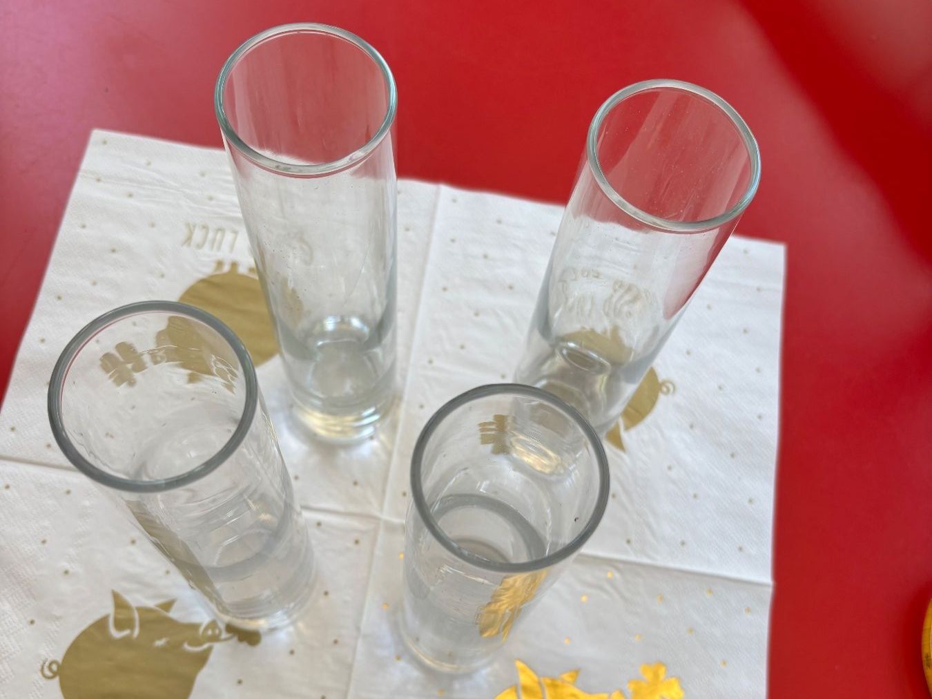 Gläser: 4er Set Prosecco Gläser – Gebraucht aus Zürich von Sonnenschein12 1