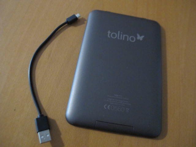 Tolino Tablet PC: Tolino e-Reader Shine gebraucht mit Ladekabel grau – Gebraucht aus Wittenbach von markus412 2