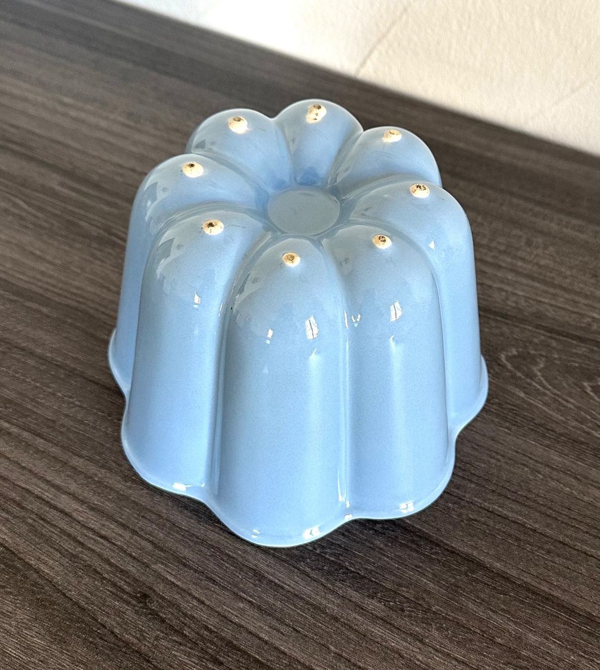 Rössler Schalen: Rössler Pudding Form, Blau   Ø 17 cm – Gebraucht aus Zürich von brazerola 1