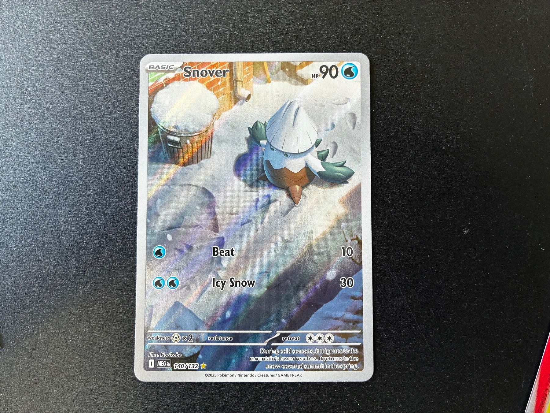Pokémon Sammelbilder & Trading cards: Snover 140/132 - Mega Evolution - en – Neu (gemäss Beschreibung) aus Hütten von yve_tf69