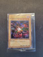 Rotäugiger schwarzer Drache - Yu-Gi-Oh! Karte, Top Zustand!