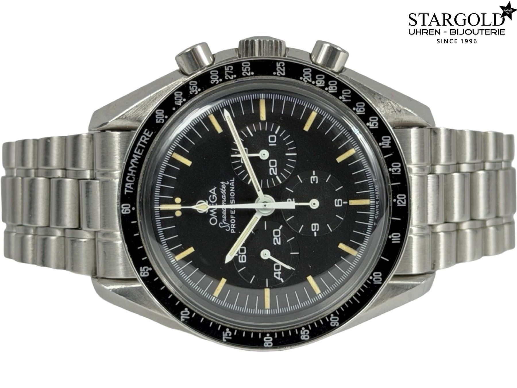 Omega Montres: Omega Speedmaster Professional Moonwatch - 145.022 – D'occasion à Zürich par Stargold-Uhren 2