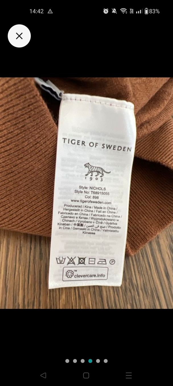 Pullover & Sweatshirts: Tiger of Sweden Wollpullover, Merino Grösse M-L, Top Zustand – Gebraucht aus Zürich von klaka 3