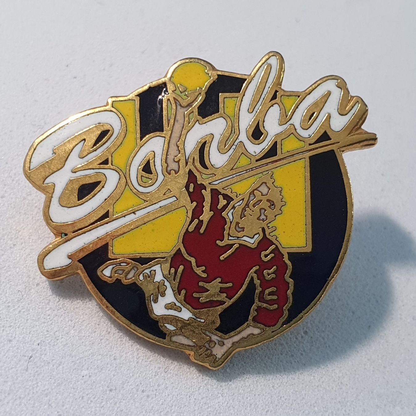 Placchette & Badge: Y812B - Pin Handball Barba? – Usato da Reinach BL venduto da Boston-Verkauf