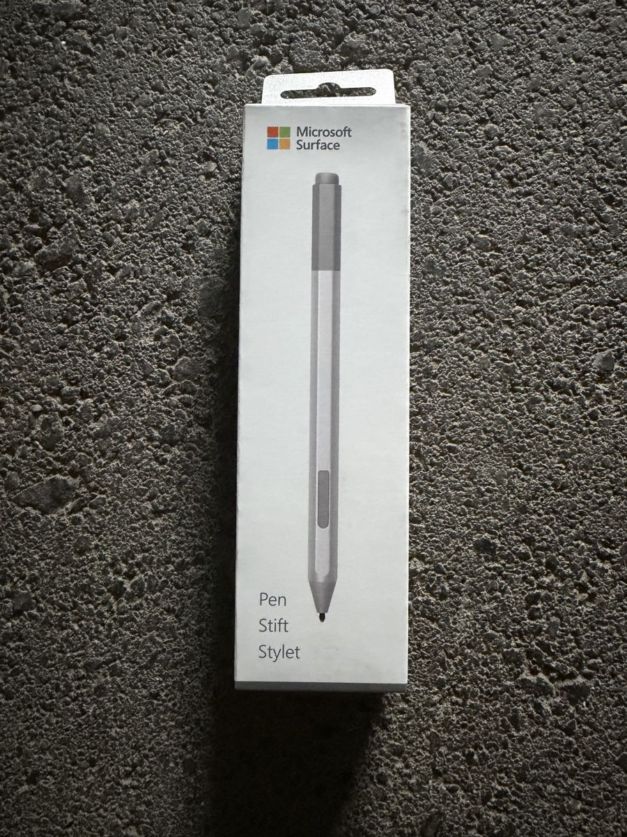 Microsoft Penna & Evidenziatori: Microsoft Surface Pen Model 1776 – NEU/OVP, Silber – Nuovo e nell'imballaggio originale da Domat/Ems venduto da Nano_d9hy