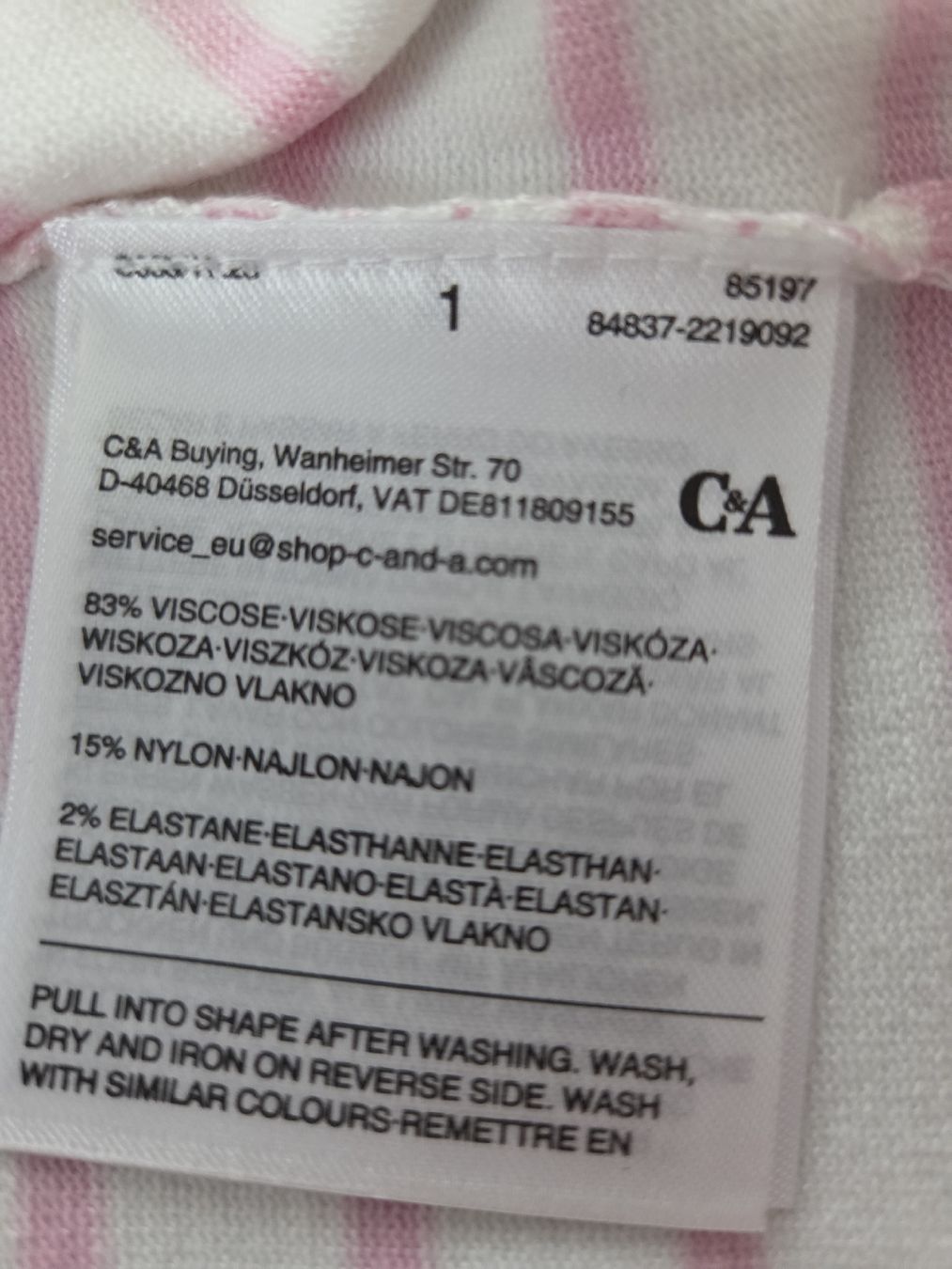 C&A Maglioni & Felpe: schöner Pullover, kurzarm, C&A – Nuovo (secondo la descrizione) da Wiesendangen venduto da Sinhuk 3