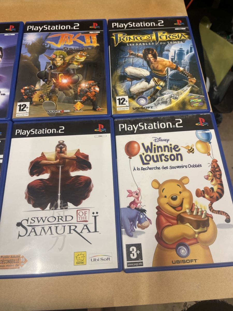 Jeux: Lot de 10 jeux PlayStation 2  – D'occasion à Onnens FR par Daniel333 1