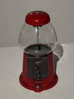 Kaugummiautomat aus Glas, rot
