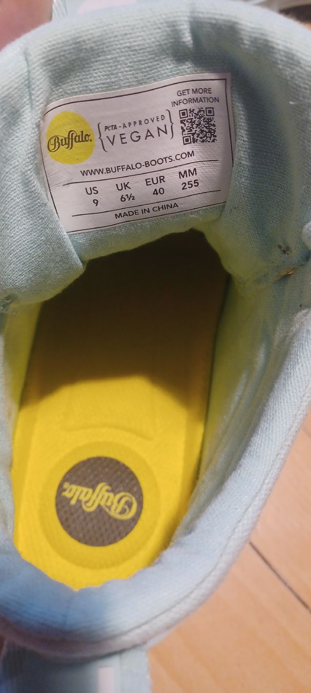 Buffalo Scarpe da uomo: Buffalo Schuhe Aspha Mid Gr. 40 blau – Usato da Winterthur venduto da 1x2_5b25 3