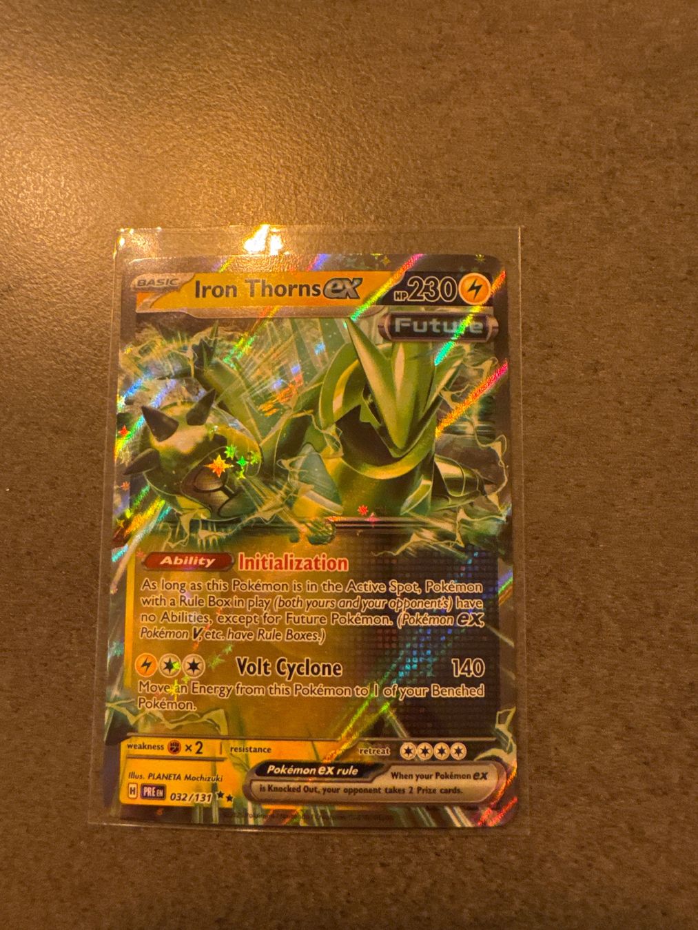 Pokémon Sammelbilder & Trading cards: Iron Thorns ex 032/131 Prismatic Evolutions – Neu (gemäss Beschreibung) aus Winterthur von Fischinho